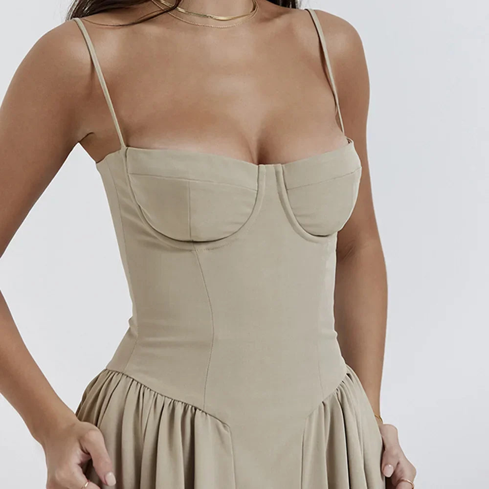 Vestido - Midi Isadora -Cintura Baixa Dress11