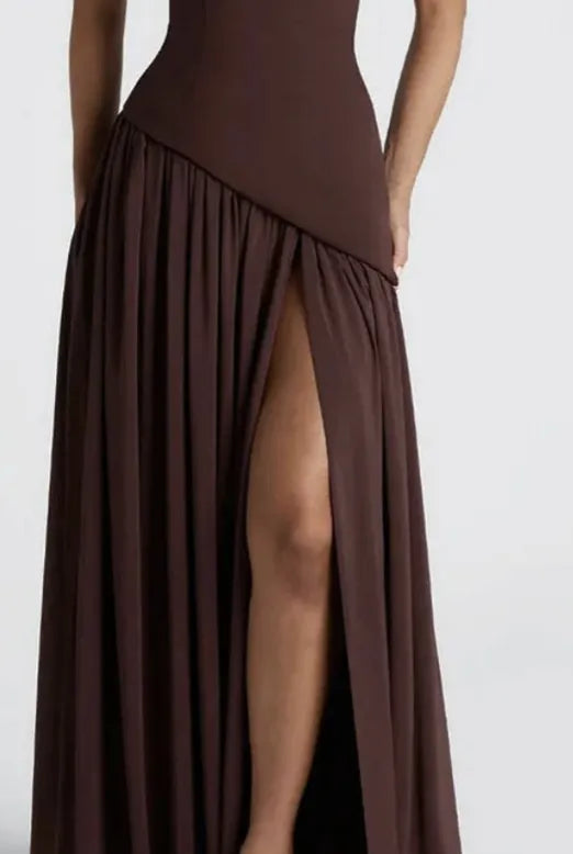 Vestido Brown Dress11