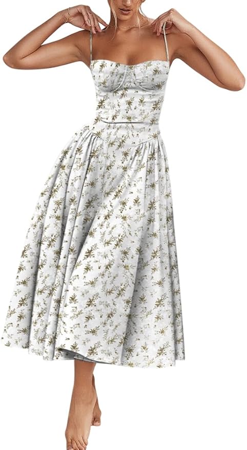 Vestido Midi Isadora Floral Dress11
