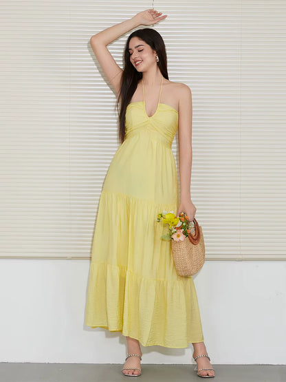 Vestido Longo  Diane Chiffon Dress1