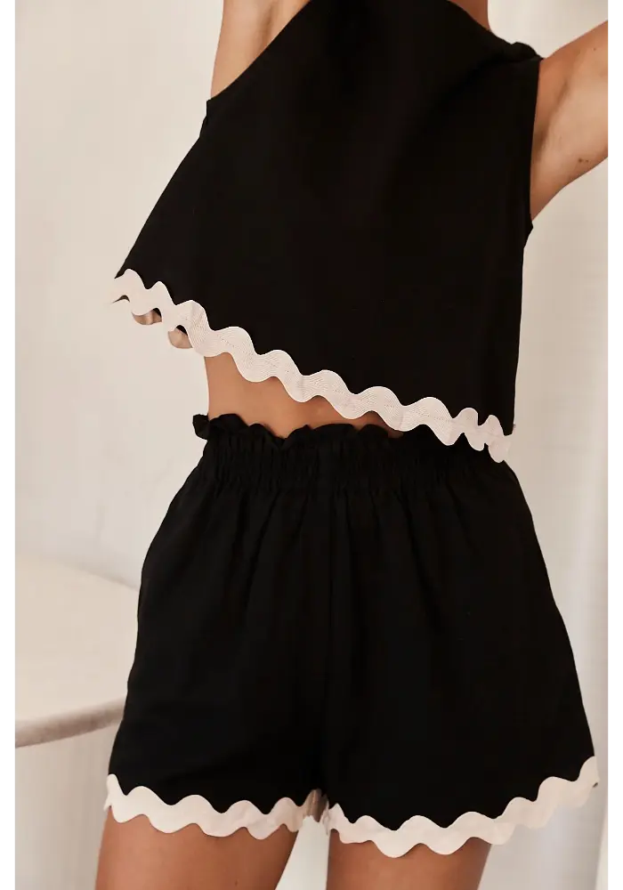 Conjunto Bella - Blusa e Shorts Dress11
