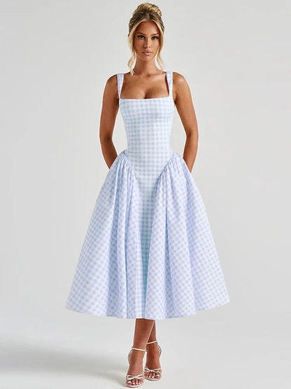 Vestido Midi Amélie  Vintage Dress11