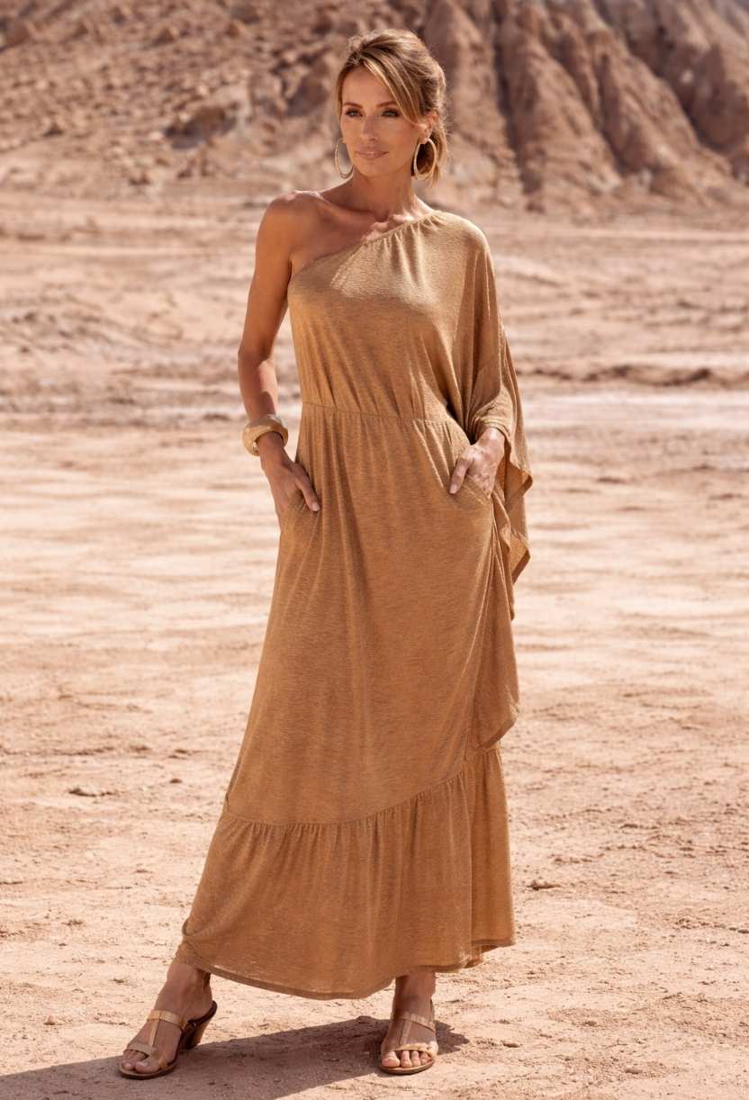 vestido longo elegante feminino com modelagem fluida e sofisticada ideal para dia das maes dress eleven