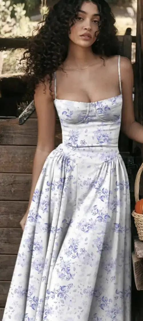 Vestido Midi Isadora Floral Dress11